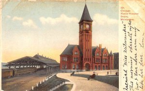 Chicago Northwestern Depot Milwaukee, Wisconsin, USA 1906 