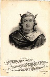 CPA Louis VI Le Gros Royalty Nobelty (314433)