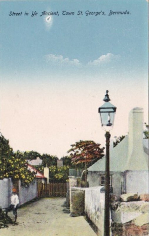 Bermuda St Georges Street In Ye Ancient Town