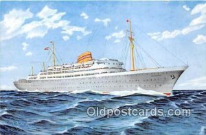 Norwegian American Line MS Oslofjord Ship Unused 