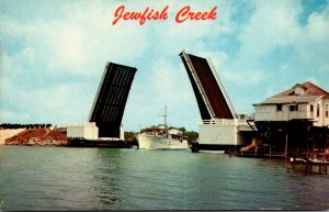 Florida Keys Jewfish Creek Bridge On Overseas Highway To Key West