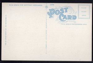 42120) Pennsylvania BETHLEHEM Odd Fellows' Building Older Cars Divided Back