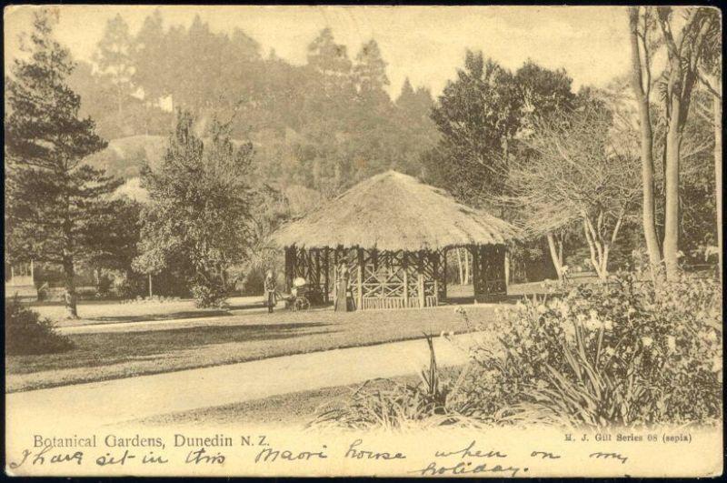 new zealand DUNEDIN Botanical Gardens 1910s