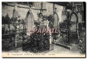 Old Postcard Villequier Tombs Of Hugo Family