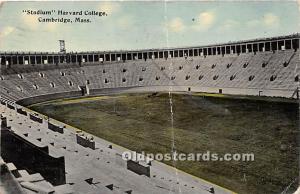 Stadium, Harvard College Cambridge, MA, USA Stadium Postal Used Unknown 