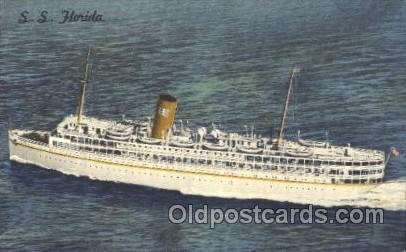 S.S. Florida Ocean Liner, Oceanliner Ship Unused 