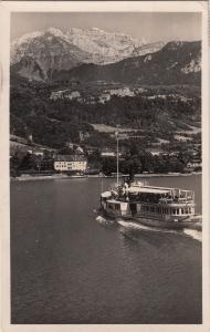 BF26487 lac d annecy talloires et la tournette ship france   front/back image