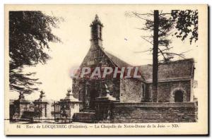 Old Postcard Approx Locquirec The Chapel of Our Lady of Joy