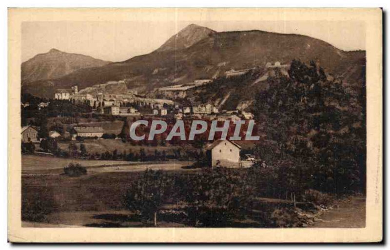 Old Postcard Briancon General view