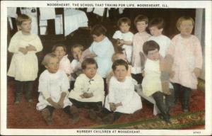 Mooseheart IL Nursery School Children c1920 Postcard