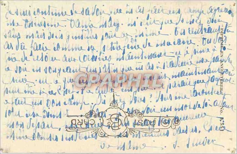 Postcard Old Yes but for the Beautiful Linen