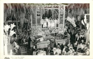 1940s RPPC Clifton's Cafeteria Aloha Pacific Seas Interior Tiki Los Angeles 1.