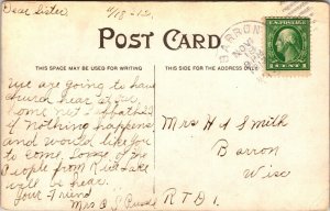Postcard White City in Ashland, Wisconsin~138762 