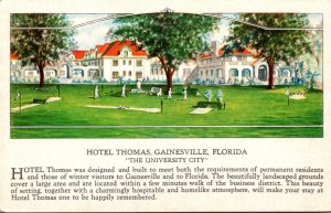 Florida Gainesville Hotel Thomas