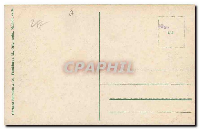 Old postcard Metz Dom