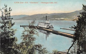 US5570 ship Canadian Pacific Railway line ss aberdeen okanagan lake b c   canada