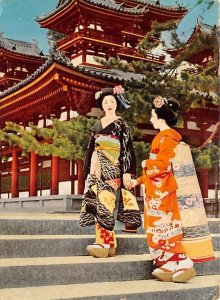 Geisha girls Japanese Unused 