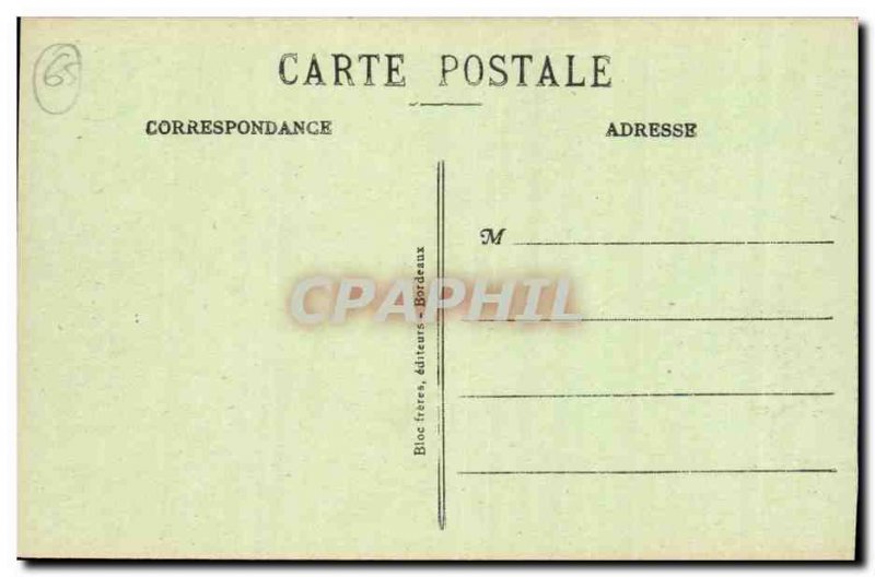 Old Postcard Around Cauterets Col de Riou & Hospitality (1943m)