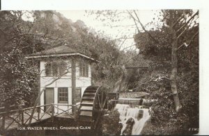 Isle of Man Postcard - Water Wheel - Groudle Glen - Ref 18112A