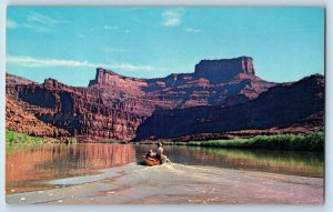 Moab Utah Postcard Dead Horse Point Colorado River Exterior View c1960 Vintage