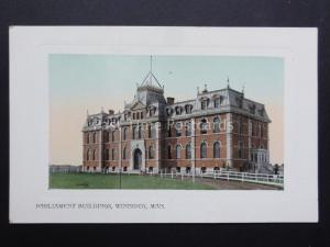 Canada: Winnipeg, Parliament Building c1917 by Valentine's