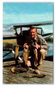 LA SALLE, IL ~Jim Thomas La Salle Outdoors TV SHOW Host 1984 Fishing  Postcard