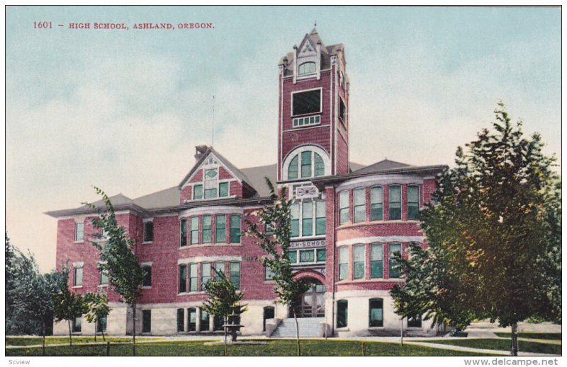 ASHLAND, Oregon, 1900-1910's; High School