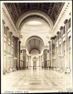 Washington, Interior Capitol Bldg. 30s Large Real Photo