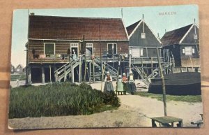 VINTAGE UNUSED POSTCARD - MARKEN, HOLLAND, NETHERLANDS