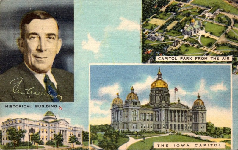 Iowa Des Moines Multi View 1942