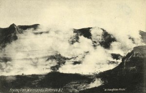 new zealand, ROTORUA, Waimangu Geyser, Frying Pan (1910s)