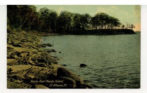 VT - St. Albans Bay. Woods Island, Rocky Reef