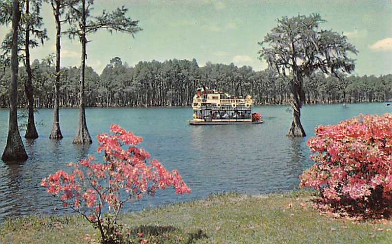 Excursion Boat, Greenfield Gardens Wilmington, North Carolina NC  