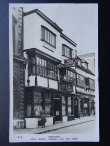 Dorset DORCHESTER Judge Jeffrey's Restaurant c1950's RP Postcard by Mason's