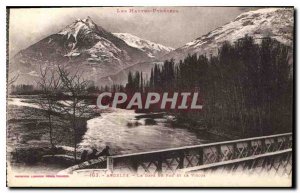 Old Postcard Argeles The Gave de Pau and the Viscos