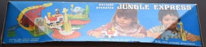 Vintage Battery Operated Jungle Express Woolworths UNUSED IN PACKAGE B-64