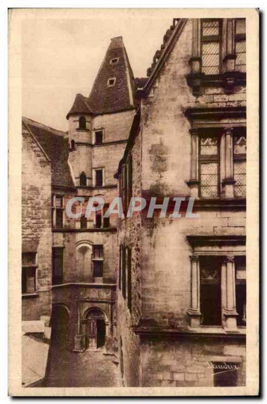 Sarlat - Hotels Maleville - Old Postcard