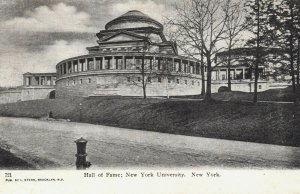 USA Hall Of Fame New York University New York City Vintage Postcard 04.20