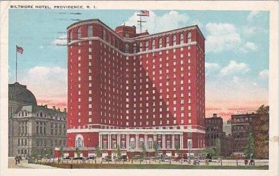 Rhode Island Providence Biltmore Hotel 1924