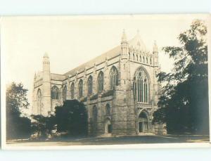 Old rppc BUILDING SCENE Architecture Postcard AB1122