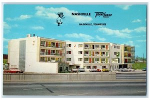 c1950's Nashville Travel Lodge Restaurant Building Nashville Tennessee Postcard