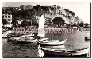 Postcard Old Port Cassis Rock with his old Chateau