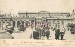 Postcard Old Bordeaux Hotel de Ville