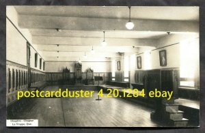 h2822 - LA TRAPPE Quebec Oka 1940s Chapitre Chapter. Real Photo Postcard