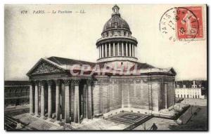 Paris - 5 - The Pantheon - Old Postcard