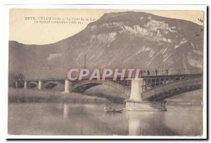Culoz Old Postcard The bridge of the Act The large dovecote (1534m) (fisherme...