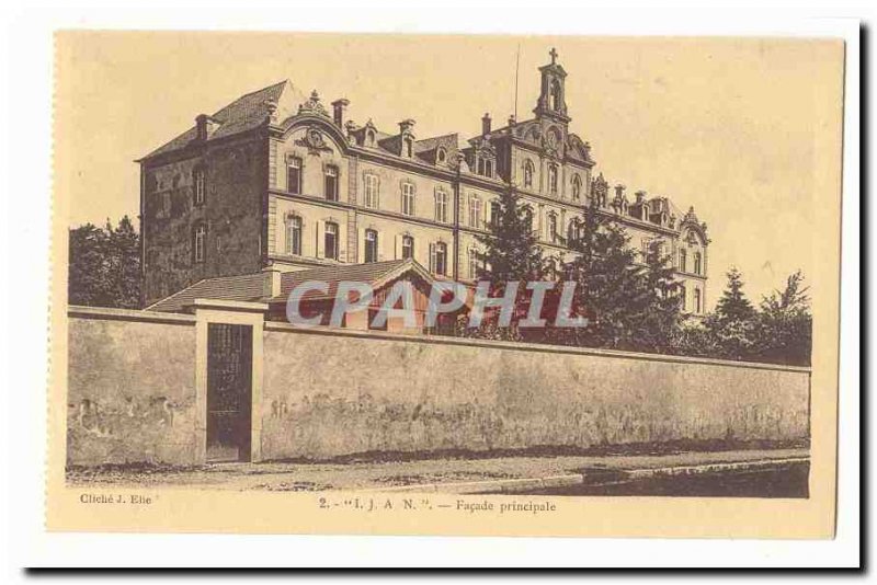 Institution for Blind Youth Nancy IJAN 8 street Santifontaine Postcard Old Ma...