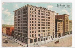Lee Huckins Hotel Oklahoma City 1910c postcard