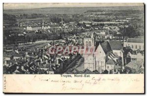 Old Postcard Troyes North East