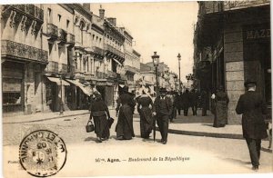 CPA AGEN-Boulevard de la Republique (264245)